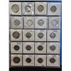 Image 4 : BINDER OF ASSORTED VTG. COINS & PACKAGE OF 20 POCKET COIN STORAGE BINDER SLEEVES