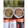 Image 4 : METAL BOX OF ASSORTED US & CAD ROLLED COLLECTIBLE COINS: LOONIES, QUARTERS & NICKELS