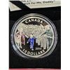 Image 2 : 2014 CAD 15.87G .9999 FINE SILVER $10 "WAIT FOR ME, DADDY" COIN IN DISPLAY BOX