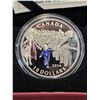 Image 2 : 2014 CAD 15.87G .9999 FINE SILVER $10 "WAIT FOR ME, DADDY" COIN IN DISPLAY BOX