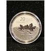 Image 1 : 2012 CAD 7.96G .9999 FINE SILVER $20 FAREWELL TO THE PENNY COIN IN CAPSULE