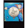 Image 1 : 2015 CAD 7.96G .9999 FINE SILVER $20 DC COMICS SUPERMAN COIN