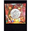 Image 1 : 2013 CAD 7.96G .9999 FINE SILVER $20 SANTA COIN