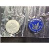 Image 2 : 4 US 1971 EISENHOWER UNCIRCULATED 40% SILVER DOLLARS