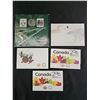 Image 1 : 2012 SASKATCHEWAN ROUGHRIDER QUARTER & STAMP SET,(2) 2016 UNCIRCULATED SET, 2015 REMEMBRANCE SET &
