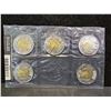 Image 2 : (3) PACKS OF 5 CAD 2014 "WAIT FOR ME, DADDY" $2 COMMEMORATIVE COINS
