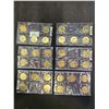 Image 1 : (6) PACKS OF 5 CAD 2012 CANADIAN LUCKY LOONIE $1 COINS