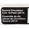 Image 2 : (12) CAD 2013 SECORD CIRCULATION QUARTER SETS & 2013 SALABERRY CIRCULATION QUARTER SETS