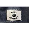 Image 4 : ORIGINAL PAUL JOHNNY WEARABLE ART DENIM BAG WITH HAND-STITCH FLANNEL APPLIQUE DESIGN