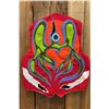 Image 2 : ORIGINAL PAUL JOHNNY WEARABLE ART HAND-STITCHED FLANNEL VEST