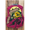 Image 2 : ORIGINAL PAUL JOHNNY WEARABLE ART HAND-STITCHED FLANNEL VEST