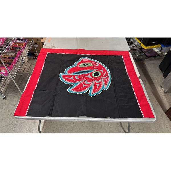 ORIGINAL PAUL JOHNNY FIRST NATIONS BUTTON BLANKET