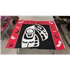Image 1 : ORIGINAL PAUL JOHNNY FIRST NATIONS BUTTON BLANKET