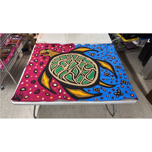 ORIGINAL PAUL JOHNNY FIRST NATIONS BLANKET