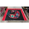 Image 1 : ORIGINAL PAUL JOHNNY FIRST NATIONS BUTTON BLANKET
