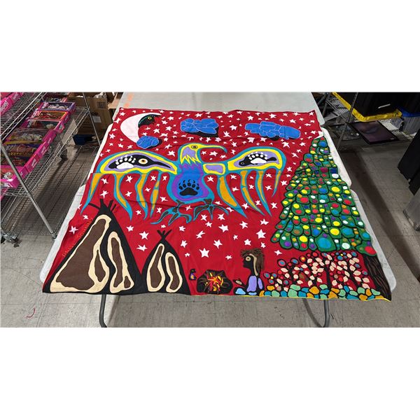 ORIGINAL PAUL JOHNNY FIRST NATIONS BLANKET