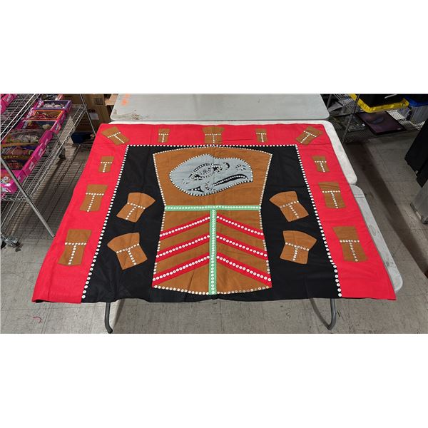 ORIGINAL PAUL JOHNNY FIRST NATIONS BUTTON BLANKET