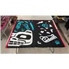 Image 2 : ORIGINAL PAUL JOHNNY FIRST NATIONS BUTTON BLANKET