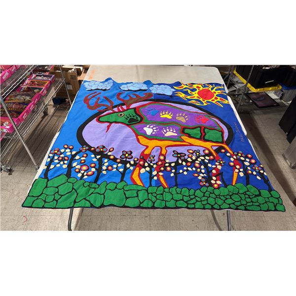 ORIGINAL PAUL JOHNNY FIRST NATIONS BLANKET
