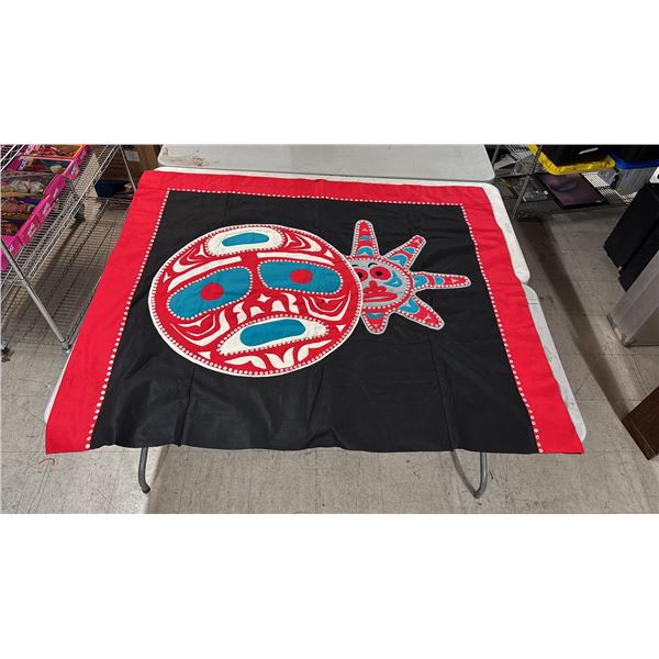ORIGINAL PAUL JOHNNY FIRST NATIONS BUTTON BLANKET