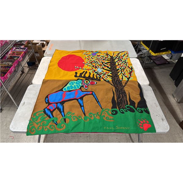 ORIGINAL PAUL JOHNNY FIRST NATIONS BLANKET