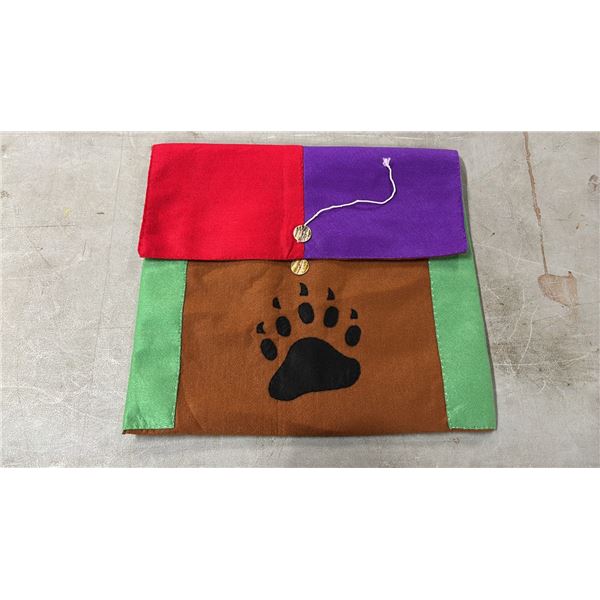ORIGINAL PAUL JOHNNY FIRST NATIONS FLEECE BUTTON BAG
