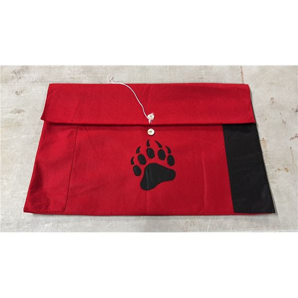 ORIGINAL PAUL JOHNNY FIRST NATIONS FLEECE BUTTON BAG