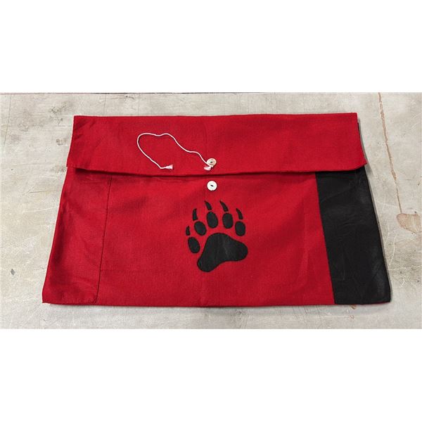 ORIGINAL PAUL JOHNNY FIRST NATIONS FLEECE BUTTON BAG