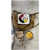 Image 3 : (4) ASSORTED SIZE BAGS; MEDICINE BAG, COIN BAG, HAND BAG & SHOULDER BAG