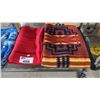 Image 3 : SHELF OF ASSORTED BLANKETS