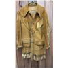 Image 1 : FIRST NATIONS LEATHER BUTTON-UP JACKET SIZE UNKNOWN