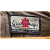 Image 3 : GREAT THINGS FIRST NATIONS LEATHER BUTTON-UP JACKET SIZE UNKNOWN
