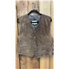 Image 1 : PELLE CUIR FIRST NATIONS LEATHER VEST SIZE L