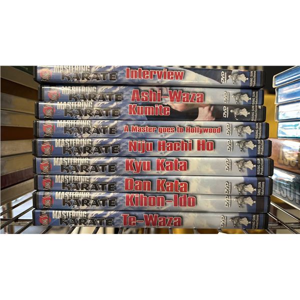 KIROKAZU KANAZAWA MASTERING KARATE 9 DVD SET
