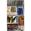 Image 4 : SHELF OF ASSORTED ART/POSTCARD BOOKS