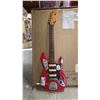 Image 1 : VINTAGE FENDER ELECTRIC GUITAR (SOME DAMAGE ON THE PICKGUARD)