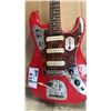 Image 2 : VINTAGE FENDER ELECTRIC GUITAR (SOME DAMAGE ON THE PICKGUARD)