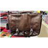 Image 2 : SAMSONITE LEATHER LAPTOP SHOULDER BAG