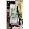Image 11 : SHELF OF ASSORTED FASHION JEWERLY, CHINESE BANKNOTES, SANDALWOOD FAN, GARMIN NUVI & MORE