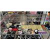 Image 1 : SHELF OF ASSORTED FASHION JEWERLY, CHINESE BANKNOTES, SANDALWOOD FAN, GARMIN NUVI & MORE
