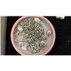 Image 5 : TRAY OF ASSORTED PEARL EARRINGS, PEARL RINGS & PEARL PENDANTS *TRAY INCLUDED*
