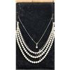 Image 1 : ASSORTED PEARL NECKLACES ON DISPLAY BOARD *DISPLAY INCLUDED*