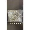 Image 1 : BAG OF (17) BAROQUE PEARL & STAINLESS STEEL BRACELETS