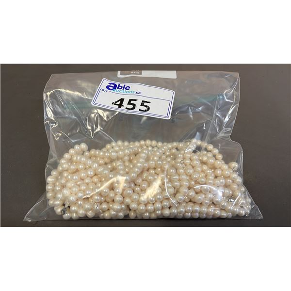 BAG OF (15) FRESHWATER PEARL NECKLACES