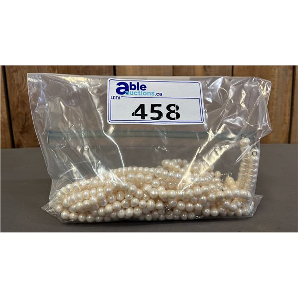 BAG OF (15) FRESHWATER PEARL NECKLACES