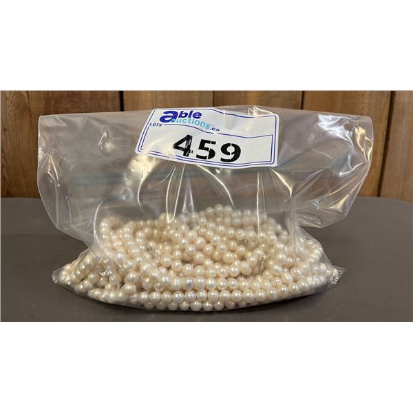BAG OF (15) FRESHWATER PEARL NECKLACES