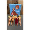 Image 1 : ASSORTED VINTAGE BARBIE DOLLS IN 1965 CARRY CASE