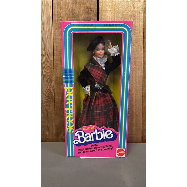 VINTAGE 1980 SCOTTISH BARBIE *IN ORIGINAL BOX*