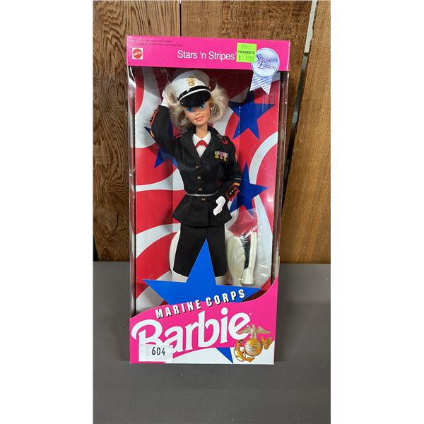VINTAGE 1991 STARS 'N STRIPED MARINE CORPS BARBIE *IN ORIGINAL BOX*