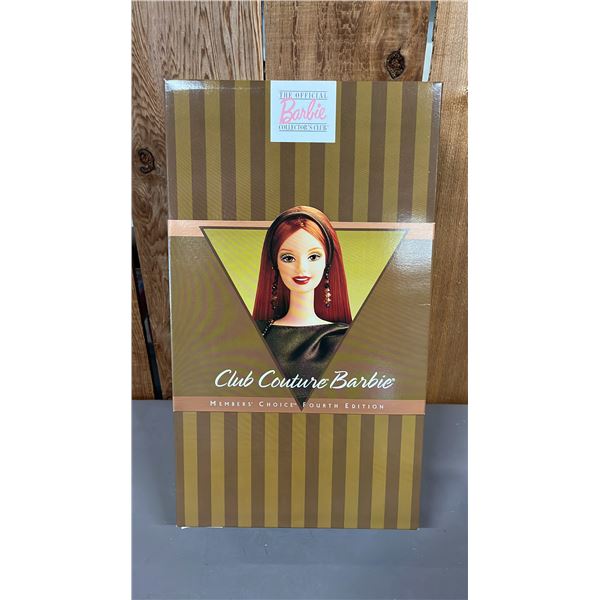 VINTAGE 1999 OFFICIAL BARBIE COLLECTOR CLUB MEMBER'S CHOICE 4TH EDITION CLUB COUTURE BARBIE *IN